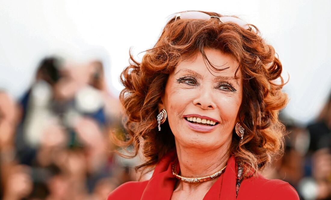 Sophia Loren se recupera de una operación de cadera. Foto: AP