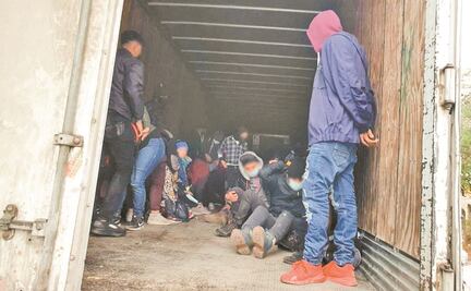 Intercepta GN camión con 108 migrantes