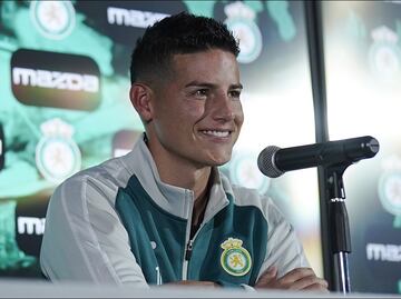 James Rodríguez jugará con el 10 en León; ya fue registrado en la Liga MX