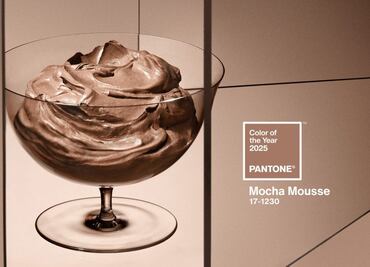 Pantone anuncia el Color del Año 2025: Mocha Mousse
