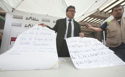 Presentan denuncia por amenazas contra Monreal 