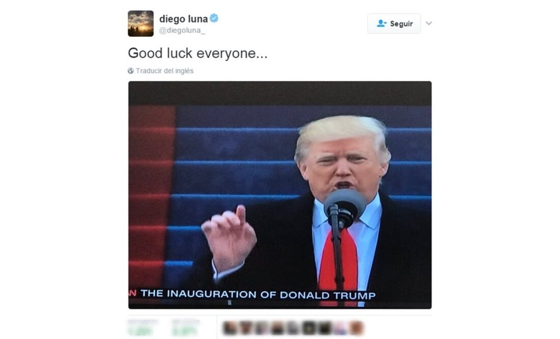 Foto: Twitter / Diego Luna