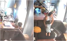 VIDEO: abuelita protege a su nieto en terremoto de Filipinas; momento se viraliza en redes