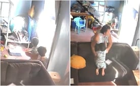 VIDEO: abuelita protege a su nieto en terremoto de Filipinas; momento se viraliza en redes