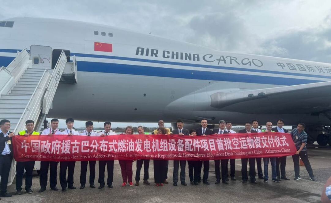 Este cargamento forma parte del segundo paquete de asistencias de China en 2024 con el fin de ayudar a restablecer la capacidad de generación de la isla. Foto: X @EnergiaMinasCub