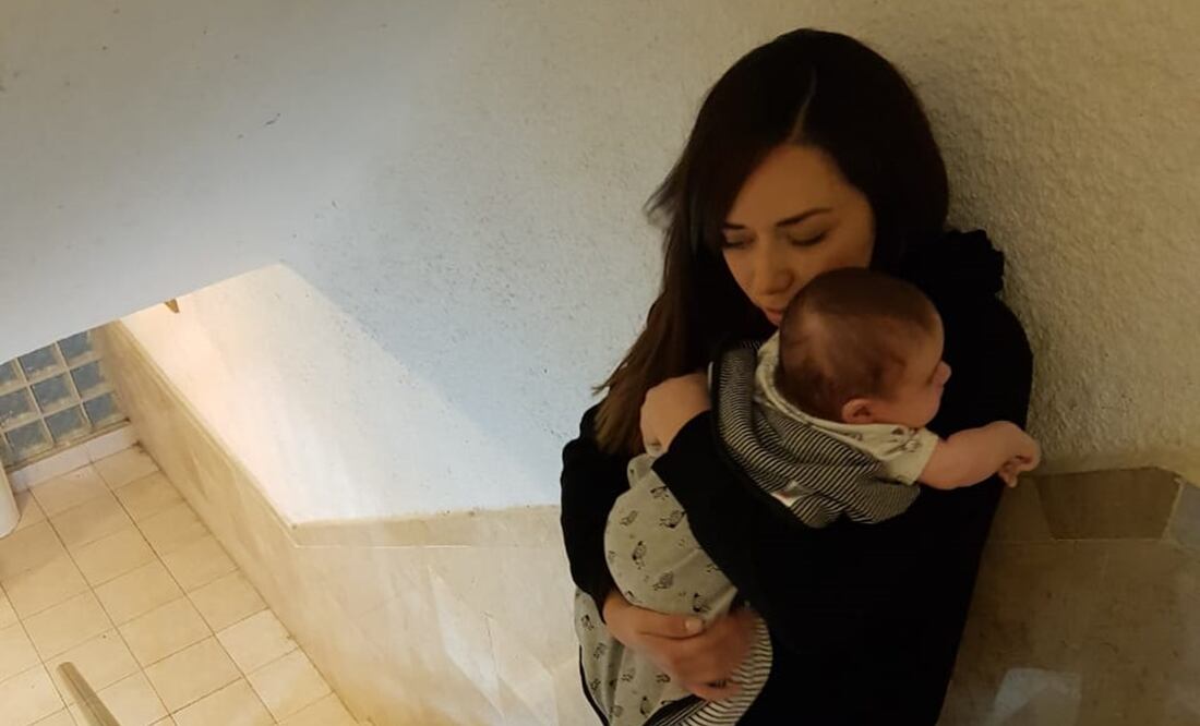 Erika y su bebé. Fotos: Instagram