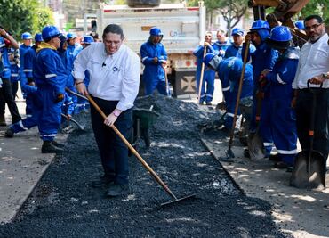 Benito Juárez lanza programa de bacheo; prometen tapar 10 mil hoyos en tres meses