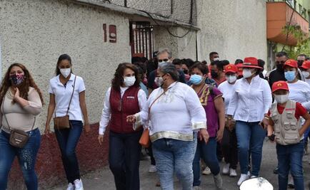 Dolores Padierna pide a vecinos de la Morelos ayuda para ganar en Cuauhtémoc