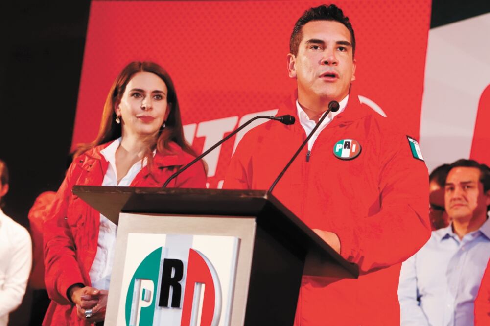 Alejandro Moreno Cárdenas, gobernador de Campeche con licencia, se alzó como virtual ganador de la elección interna del PRI. Foto/ARCHIVO EL UNIVERSAL