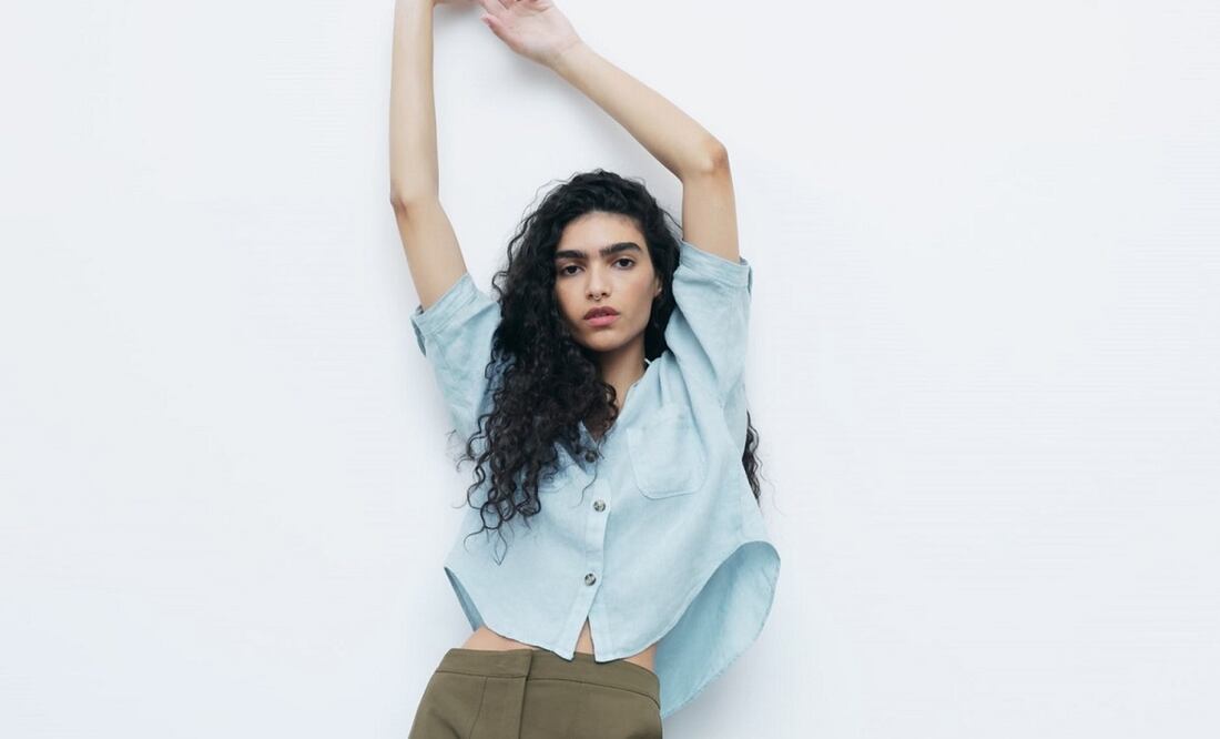 Las prendas de lino son perfectas para primavera. Foto: Zara