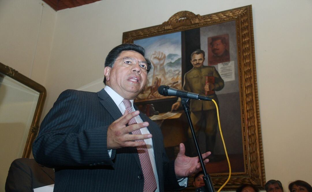 El ex gobernador interino de Michoacán Jesús Reyna García. Foto: Archivo/ EL UNIVERSAL