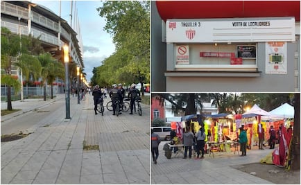 La reventa en el Estadio Victoria es discreta 