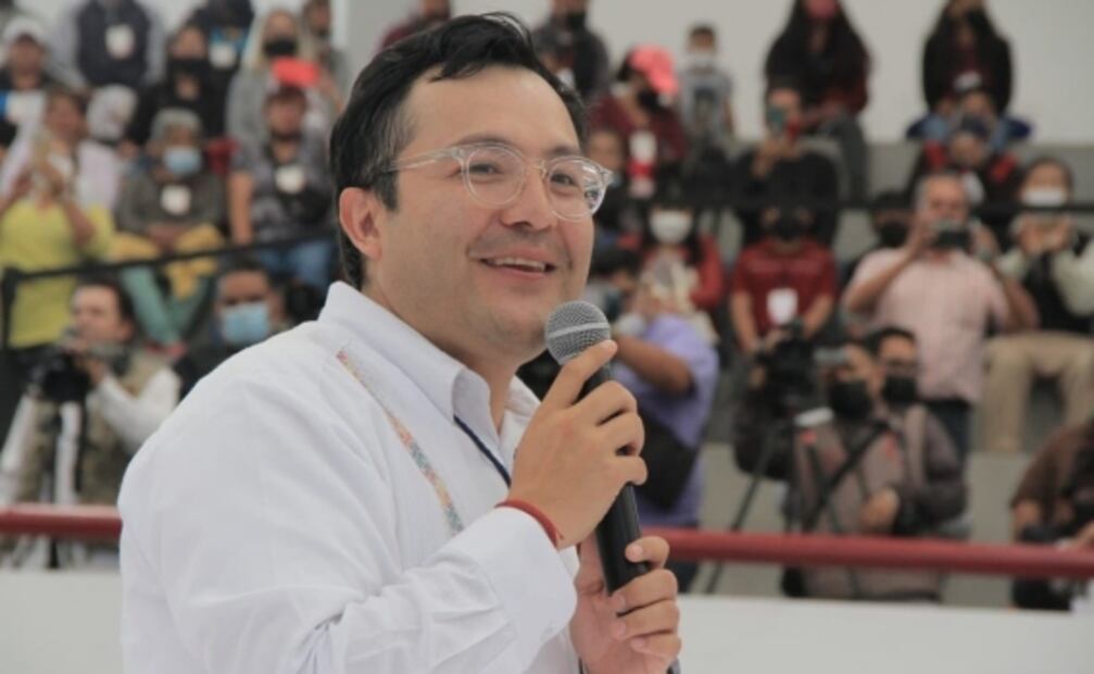 En evento de morenistas, Marcelo Ebrard llama a cerrar filas con AMLO 