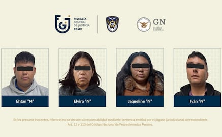 Vinculan a proceso a cuatro presuntos integrantes de "Los Patos" en Iztapalapa; son acusados de delitos contra la salud