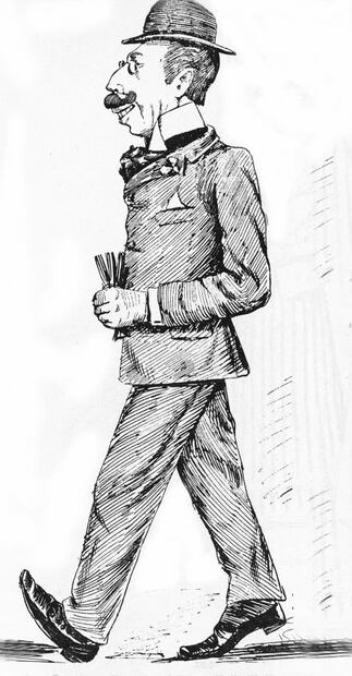 Los “lagartijos” que “cazaban” mujeres en la calle de Madero