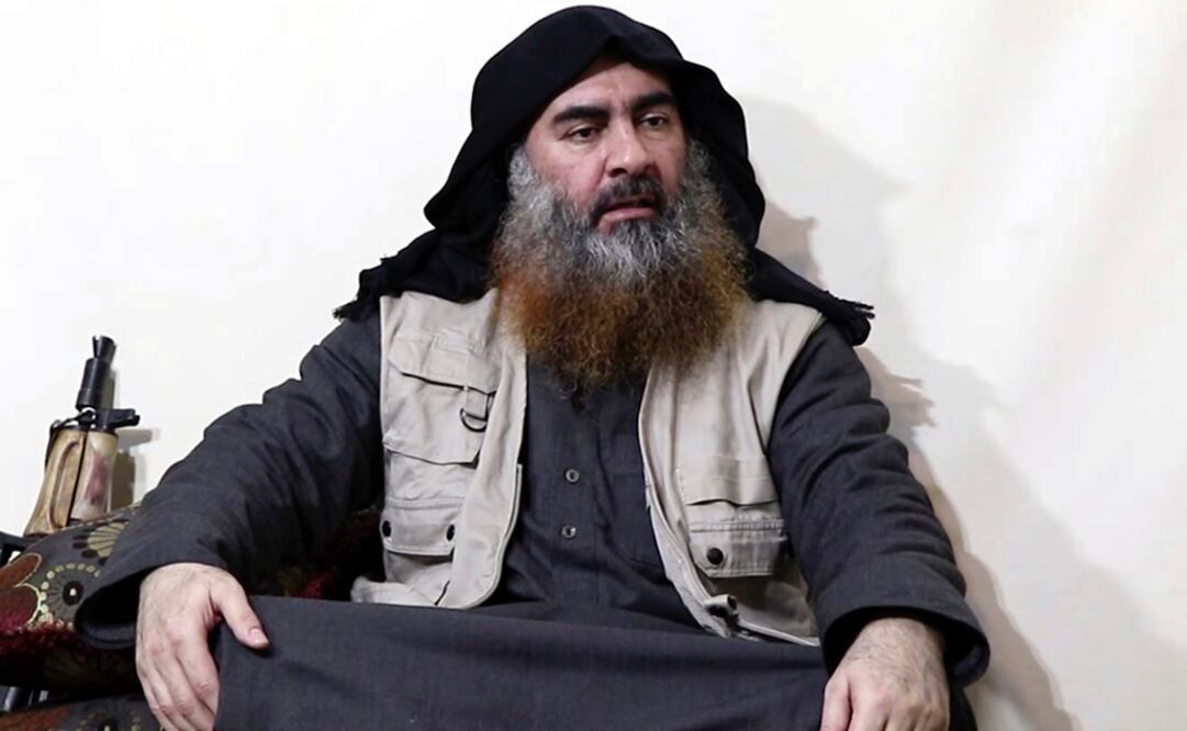 Abu Bakr al Baghdadi, líder del grupo yihadista Estado Islámico. Foto: AP