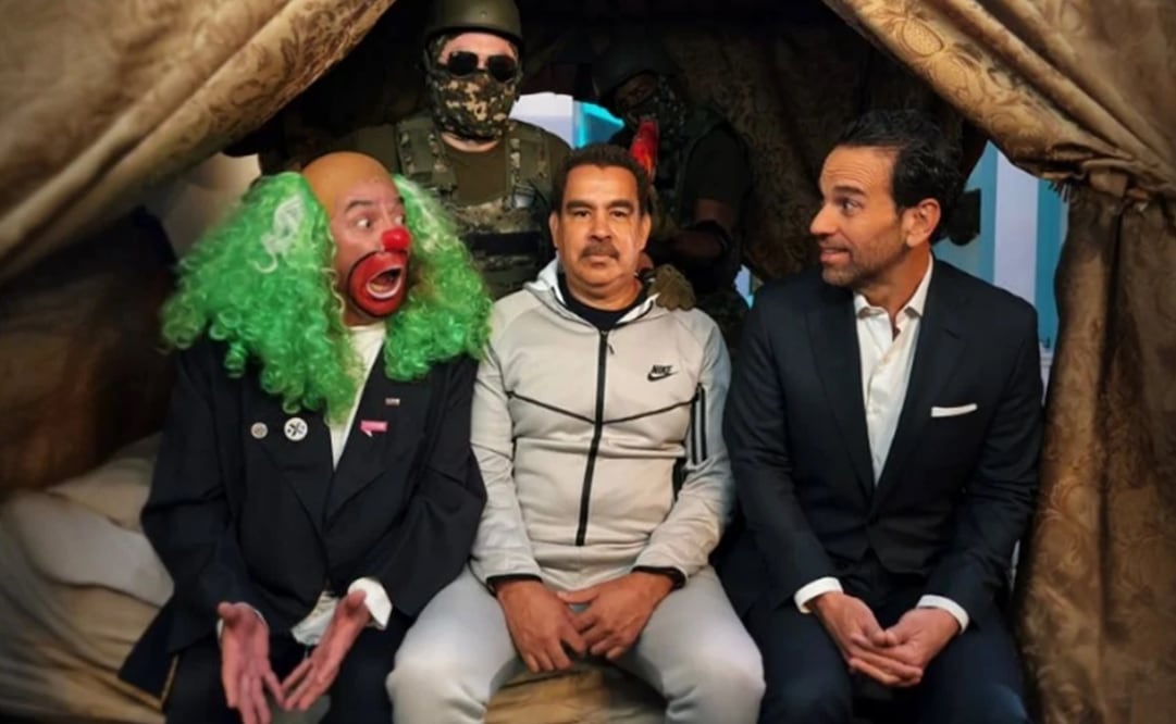 Brozo y Loret visitan el “búnker de Venezuela. Foto: Latinus