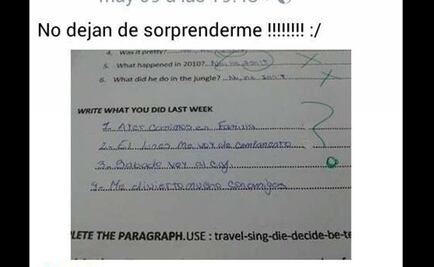 Profesora de Argentina se burla del examen de una alumna en Facebook