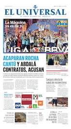 Portada impresa del 25 de mayo de 2026