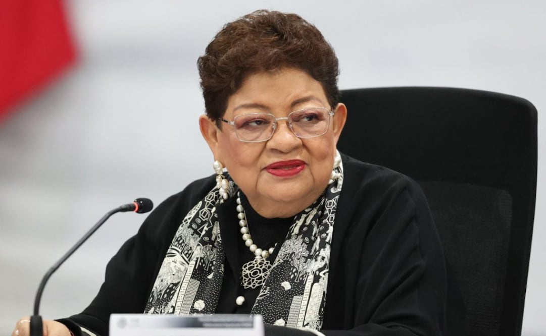 La fiscal general de la República, Ernestina Godoy, presidió el Encuentro Nacional de Procuradurías y Fiscalías Estatales en Materia de Extorsión este miércoles 4 de febrero de 2026. Foto: Especial