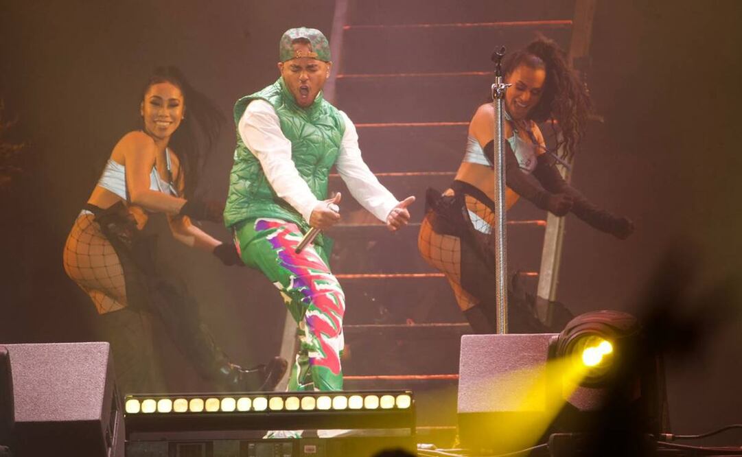 Ozuna en el Flow Fest. Foto: Germán Espinosa/ EL UNIVERSAL.