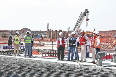 La infraestructura, sin daños relevantes