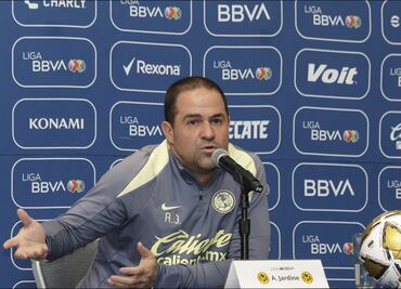 André Jardine: "Hablar del arbitraje está de moda"; así respondió el técnico del América