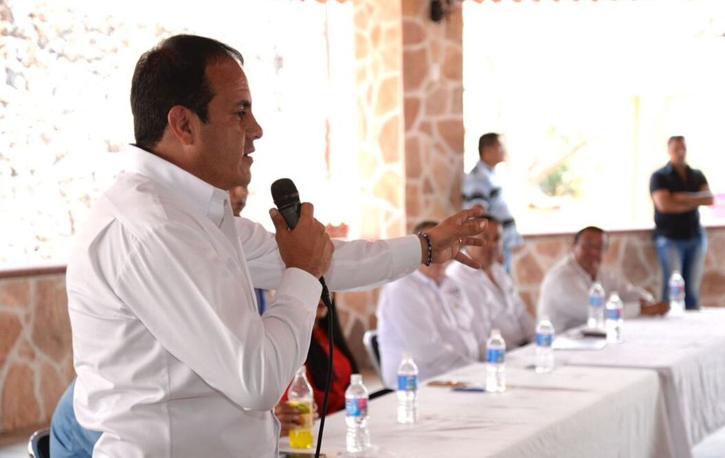 Cuauhtémoc Blanco, candidato a la gubernatura de Morelos. 