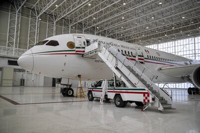 Tras mantenimiento en EU, avión presidencial ya está de regreso en México