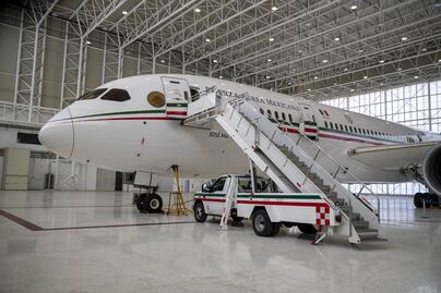 Tras mantenimiento en EU, avión presidencial ya está de regreso en México