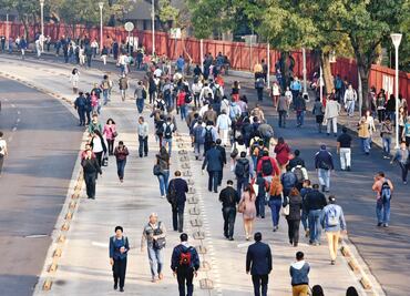 Marchas ponen en aprietos a miles de capitalinos