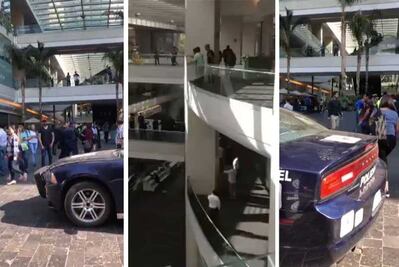 Reportan intento de robo y disparos en plaza comercial Reforma 222