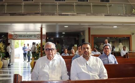 Rubén Rocha asiste a misa por el Día del Agricultor; asegura que se atienden sus necesidades más apremiantes