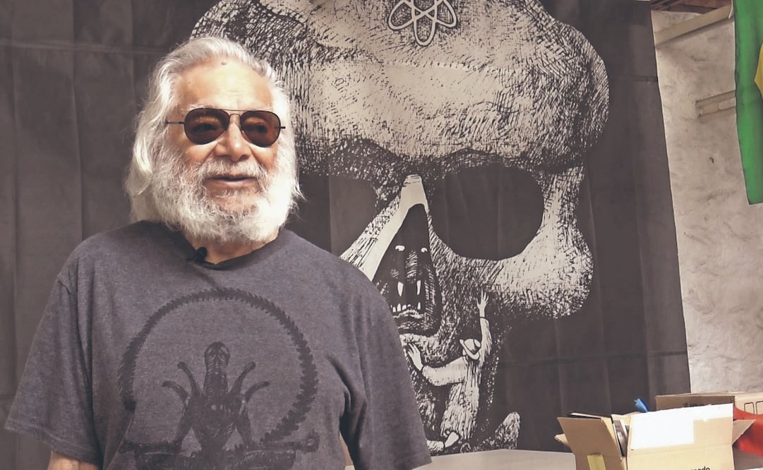 El caricaturista, actualmente de 87 años, trabajó de manera continua por más de seis décadas en medios de comunicación; se retiró en 2024. Foto: TV UNAM