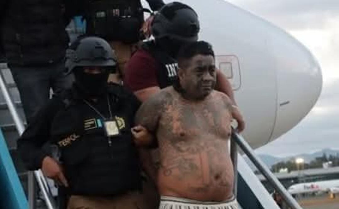 Rudy Augusto Ortiz Morales, alias “El Smoking”, un prófugo guatemalteco, fue detenido en Mérida. Foto: Especial