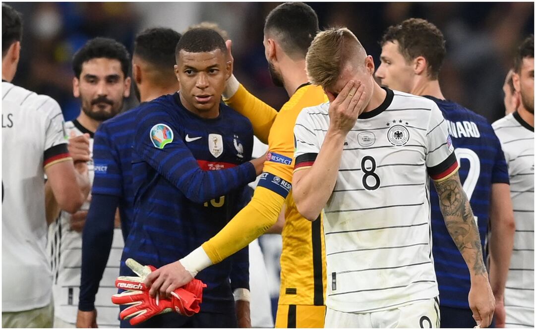 Los franceses vuelve a derrotar a los germanos en una Eurocopa. Foto: AFP