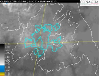 Prevalecerá cielo nublado en el Valle de México