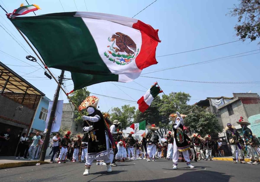 Se cumplieron 3 años de que la escenificación tiene la declaratoria como Patrimonio Cultural Inmaterial de la Ciudad de México. Foto: Luis Camacho / EL UNIVERSAL
