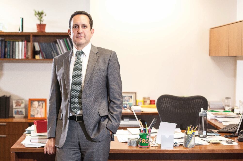 Mauricio Herrera, coordinador ejecutivo del Fondo Mexicano del Petróleo para la Estabilización y el Desarrollo (GERMAN ESPINOSA. EL UNIVERSAL)