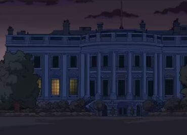 ¿Los Simpson predijeron la Casa Blanca apagada?