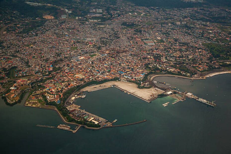 Puerto de Malabo en Guinea Ecuatorial. Foto: iStock