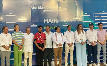 El Mérida Open AKRON 2025 dejará una derrama económica de 250 millones de dólares; Joaquín Díaz Mena y Cecilia Patrón Laviada, presentes en la inauguración