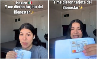 Creadora de contenido venezolana recibe tarjeta Bienestar y agradece a México; video se viraliza en redes