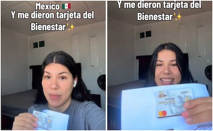 Creadora de contenido venezolana recibe tarjeta Bienestar y agradece a México; video se viraliza en redes
