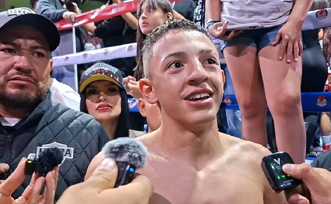 'El Güerito de Tepito' consiguió su segunda victoria como profesional / Foto: Sebastián García - EL UNIVERSAL
