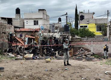 Explosión en taller de pirotecnia en Tultepec deja un muerto y 3 heridos; operaba sin permisos