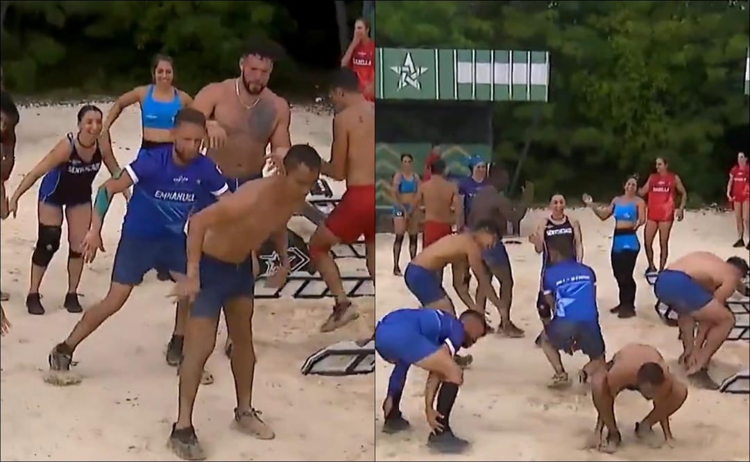 Paul Aguilar sorprendió en Exatlón México; recreó su épico festejo con América / FOTOS: Captura de Pantalla