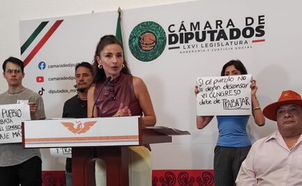 Presentan iniciativa para obligar a legisladores a trabajar 48 horas; aquí se tiene que poner el ejemplo": diputada de MC