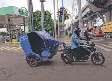 Quedó a medias la regulación de bicitaxis y mototaxis en la CDMX