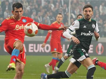 El 'Chucky' Lozano se reencuentra con el gol en la Europa League